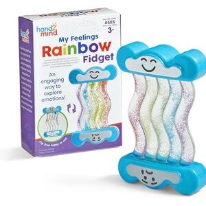 My Feelings Rainbow Fidget - Blue